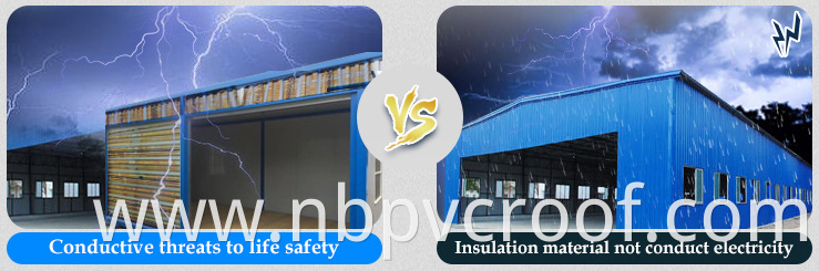 advantages of pvc roof sheets